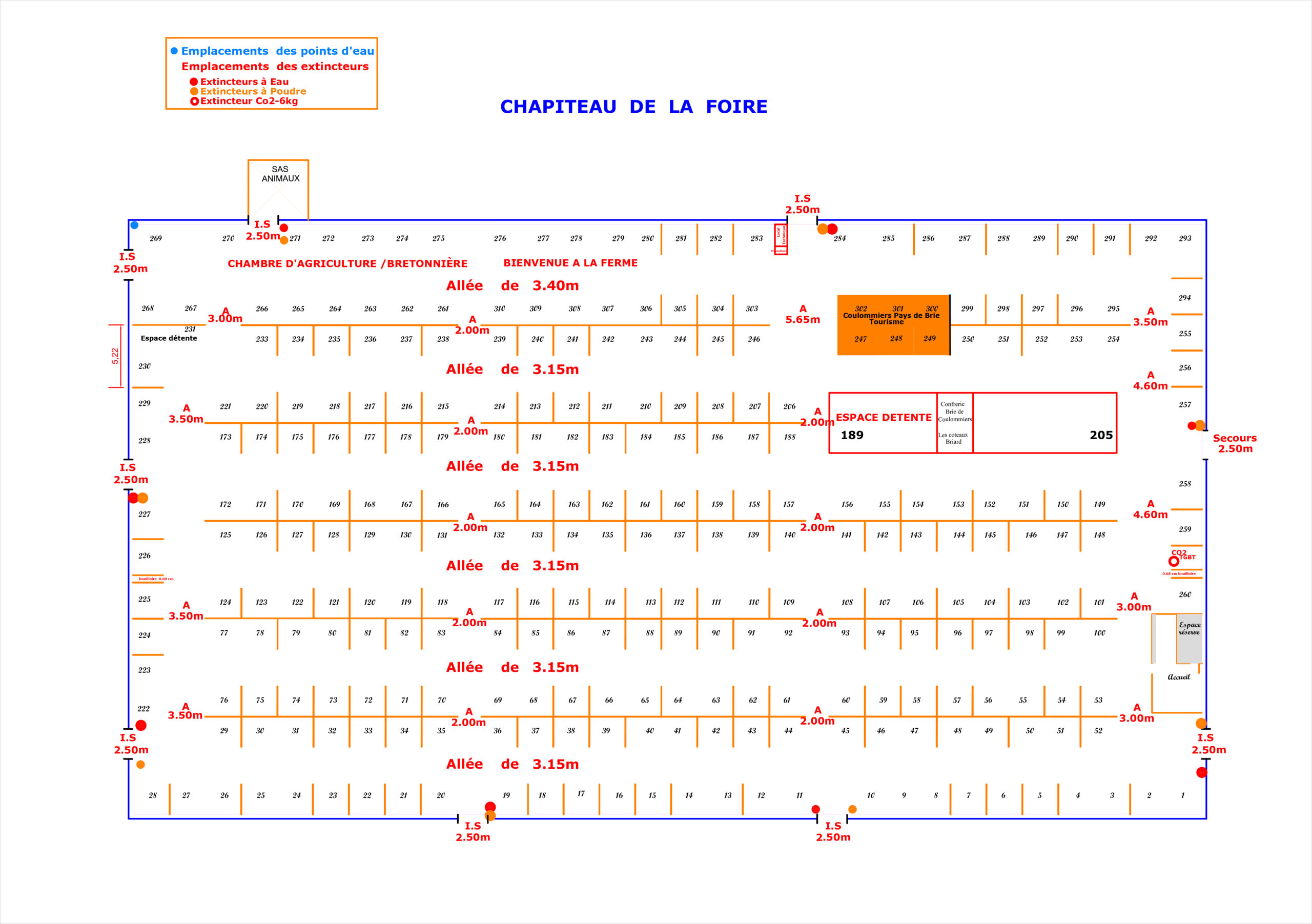 plan exposants terroir 2024